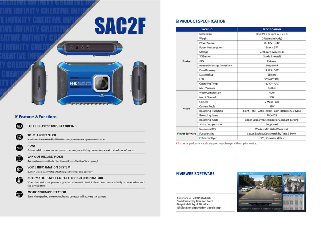 Icon Safe Driving Monitoring SAC2F